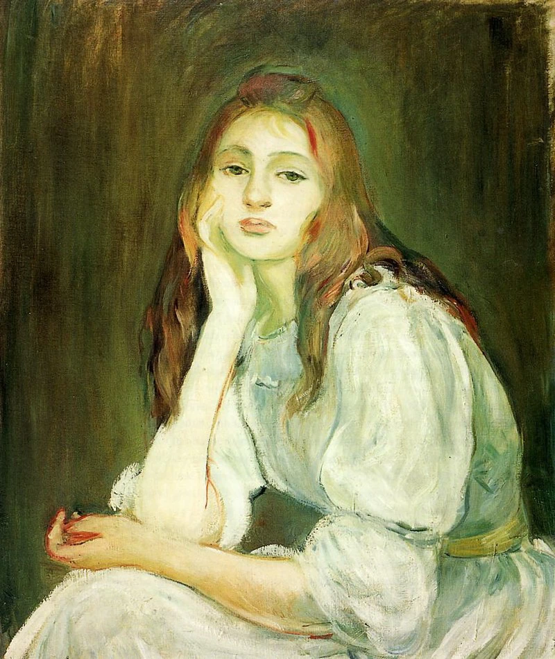 Julie appena svegliata